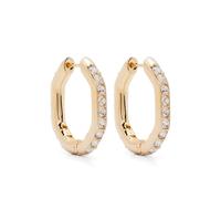 Swarovski Dextera hoop earrings - Gold OS