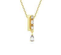 Swarovski Mixed Cuts White Gold-tone Plated Dextera Pendant 5653333 - Crystal / Gold-tone Plated