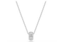 Swarovski Dextera Pendant, Crystal, Rhodium Plated