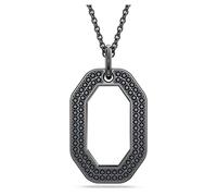 Swarovski Dextera Black Octagon Pendant Necklace 5651703