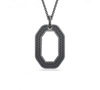 Swarovski Dextera Black Octagon Pendant Necklace 5651703