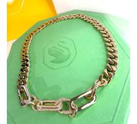 Swarovski Dextera Statement Necklace 5655647 Large Gold Plated New in Box £330