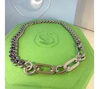 Swarovski Dextera Statement Necklace 5655648 Large Silver Rhodium Plated £330