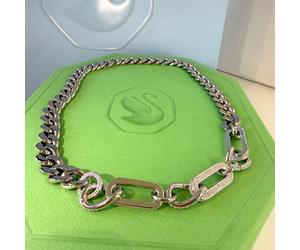 Swarovski Dextera Statement Necklace 5655648 Large Silver Rhodium Plated £330