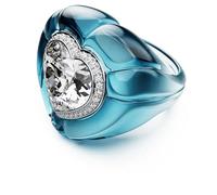 Swarovski Dulcis: Anello Blue/CRY/RHS 58 32 for Women, Blue, Size 58