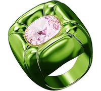 Swarovski Dulcis Cocktail Ring Cushion Cut Green Size 55