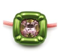 Swarovski Dulcis Green & Pink Crystal Necklace Pop Art Design 5601585
