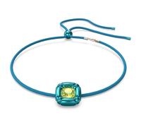Swarovski Dulcis Necklace Light Blue Crystal Pop Art Aluminium Cord 5601586