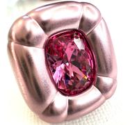 Swarovski Dulcis Pink Crystal Cocktail Ring Size 60 R