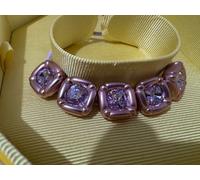 Swarovski Dulcis 5613731 Women's Bracelet Sterling Silver with Purple Crystal