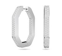 Swarovski Earrings DEXTERA:PE Hoop Oct L/Cry/RHS 5639099 Brand, one size, Non-precious metals, No Gemstone