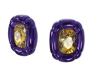Swarovski Earrings DULCIS:CE Purple LTOP/OTH 5613729 Brand, one size, Non-precious metals, No Gemstone