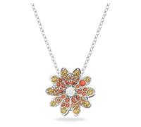Swarovski Eternal Flower Women's White Crystal Mixed Metal Necklace 5642867