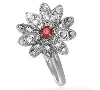 Swarovski Eternal Flower Ring:Ring REDBL/Mix 55 5642894 Brand, one size, Metal, No Gemstone