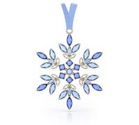 Swarovski Gema Blue Holiday Ornament 5691042 - Crystal