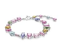 Swarovski Gema Crystal Bracelet Collection, [APPROXIMATE] 6.5-8.07 inches x 0.39 inches, Crystal, crystal