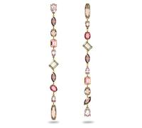 Swarovski Gema Crystal Drop Earrings Collection, Crystal, Gold-tone plated, crystal
