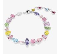 Swarovski Gema Rhodium Plated Multi Coloured Bracelet 5656427