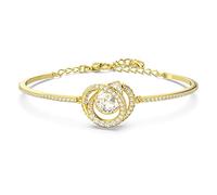 SWAROVSKI Generation Necklace, Earrings, and Bracelet Crystal Jewelry Collection, Rhodium Tone & Gold Tone Finish, One Size, Metal, crystal