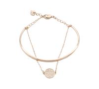Swarovski Ginger Collection Rose Gold Bangle Bracelet