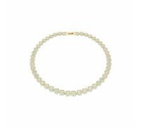 Swarovski Gold Tone Plated Una Angelic Tennis Necklace