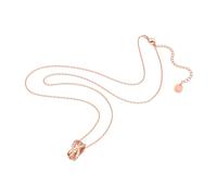 Swarovski Twist Necklace Stainless Steel 5620549 - Woman - Stainless Steel Rose gold