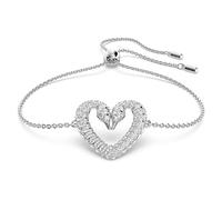 Swarovski Ladies Una Pave Swan Heart Bracelet 5625534