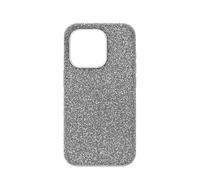Swarovski High iPhone 15 Pro Case, Encrusted with Sparkling Silver Crystals, Compatible with the iPhone 15 Pro, from the Swarovski High Collection