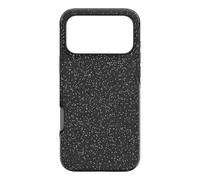 Swarovski High Phone Case for iPhone 17 Pro Max, Black Crystals, Compatible with iPhone 17 Pro Max Smartphone and Official Apple Chargers, Part of the High Collection