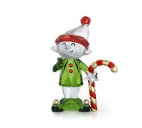 Swarovski Holiday Cheers Dulcis Elf and Candy Cane