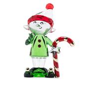 Swarovski Holiday Cheers Dulcis Elf and Candy Cane ornament - Green OS