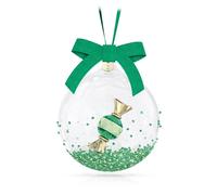 Swarovski Holiday Cheers Dulcis Green Ball Ornament 5688312 - Crystal