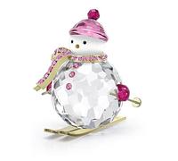 SWAROVSKI Holiday Cheers Dulcis Pink Snowman