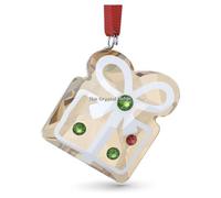 SWAROVSKI HOLIDAY CHEERS - GINGERBREAD GIFT ORNAMENT 5656278 MINT BOX RETD RARE