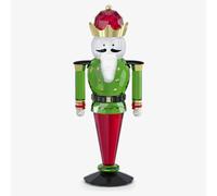 Swarovski Holiday Cheers Nutcracker Figurine 5656196 In Green Green