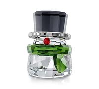 Swarovski Holiday Cheers Snowman, Small, Multicolored Swarovski Crystals, Part of the Swarovski Holiday Cheers Collection