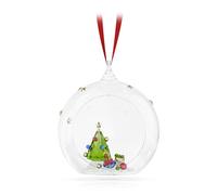 Swarovski Holiday Cheers Tree and Gifts Ball Ornament 5681633 - Crystal
