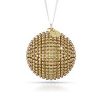 Swarovski Holiday Magic Classics Ball Ornament 5760467 - Unisex - Stone Gold