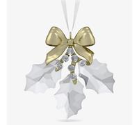 Swarovski Holiday Magic Holly Leaves Bow Ornament 5685701