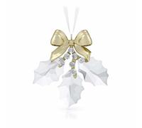 Swarovski Holiday Magic Holly Leaves Ornament 5685701 - Refined - Crystal