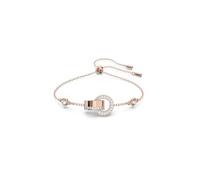 Swarovski Hollow Rose Gold Circle Bracelet - Rose Gold
