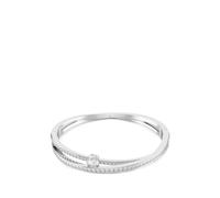 Swarovski Hyperbola crystal-embellished bangle - Silver OS