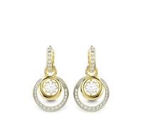 Swarovski Hyperbola crystal-embellished drop earrings - Gold One Size