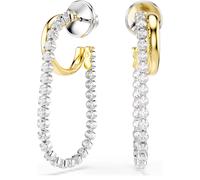Swarovski Hyperbola Earrings Stainless Steel 5749366 - Woman - Quartz - Stainless Steel Silver/White
