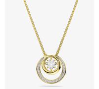 Swarovski Hyperbola Gold Tone Plated Dancing Stone Necklace 5738248