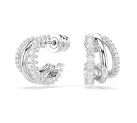 Swarovski Jewellery Swarovski Hyperbola Round Cuts Mini Hoop Earrings 1.3 x 0.9cm