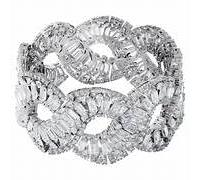 Swarovski Hyperbola Infinity Mixed Cuts Bracelet