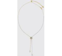 SWAROVSKI Hyperbola Necklace in 18k Gold-Plated Metal with Crystals - Size: OS - female