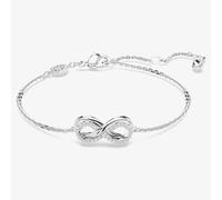 Swarovski Hyperbola Rhodium Plated White Infinity Bracelet 5679664