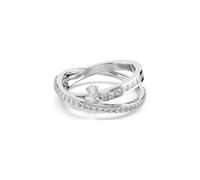 Swarovski Hyperbola Ring Stainless Steel 5691231-55 - Woman - Quartz Silver 55